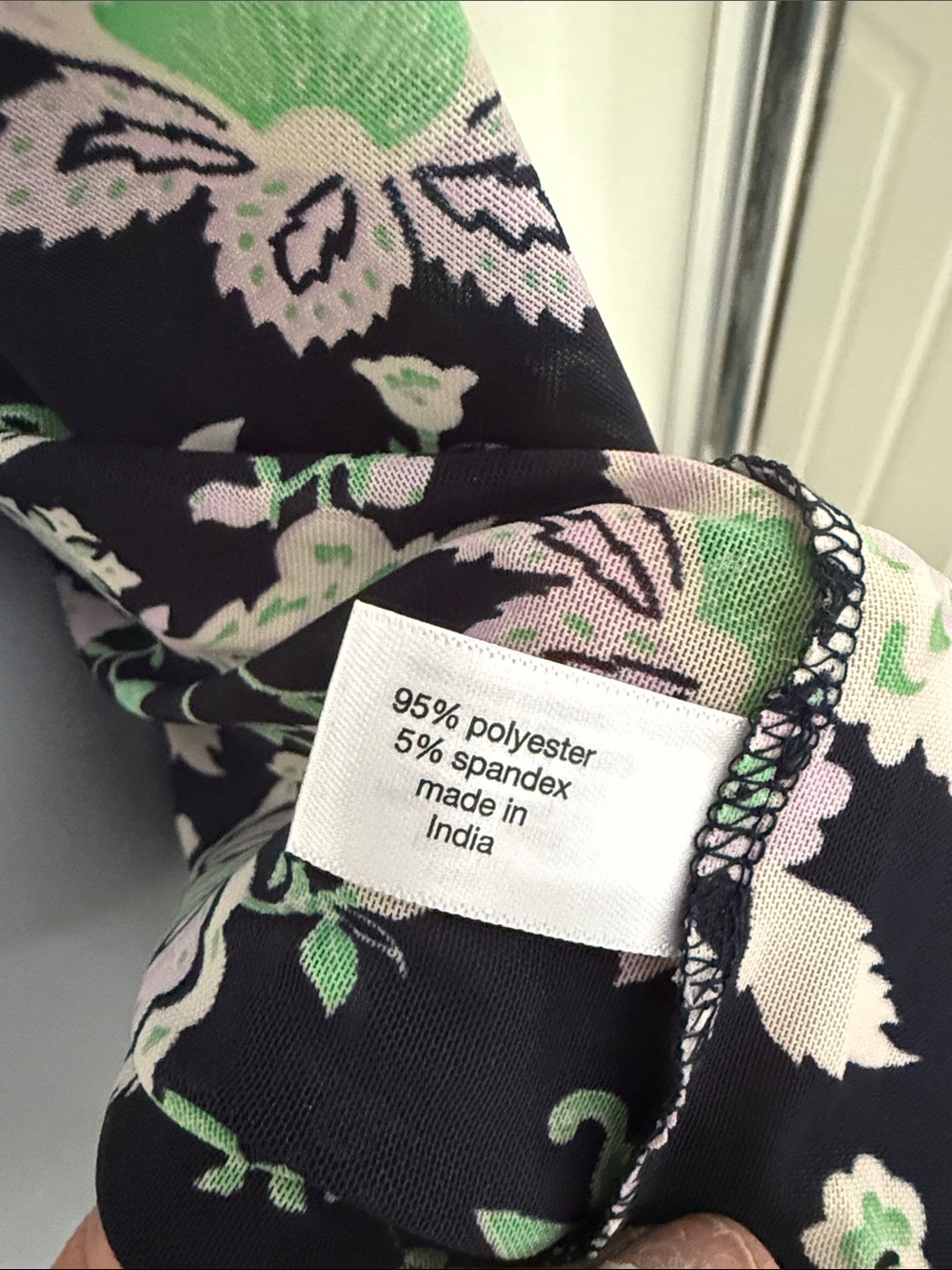 Lane Bryant Floral Open Front Overpiece - Picture 5 of 7
